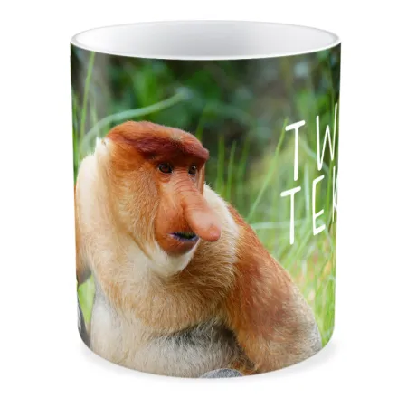 FOTO Kubek biały 330ml NOSACZ